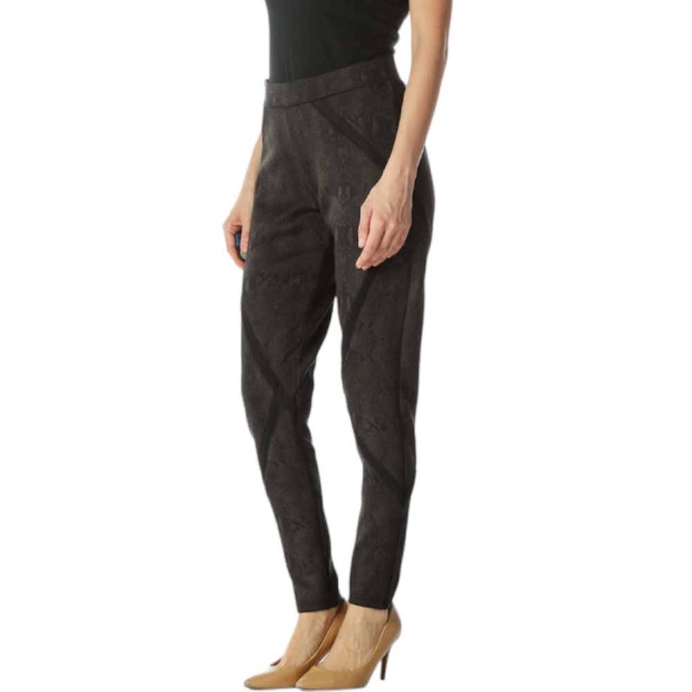 Rock & Republic🦎Black Gray Snake Print Stretch Leggings🌵